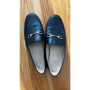 Women's Coach Leather Loafers